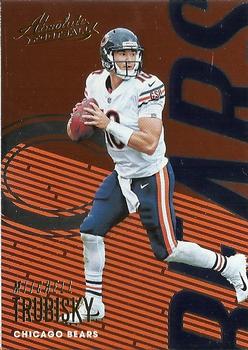 Mitchell Trubisky Chicago Bears 2018 Panini Absolute Football #16