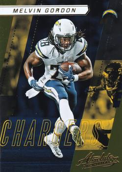 Melvin Gordon Los Angeles Chargers 2017 Panini Absolute Football #44