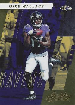 Mike Wallace Baltimore Ravens 2017 Panini Absolute Football #48