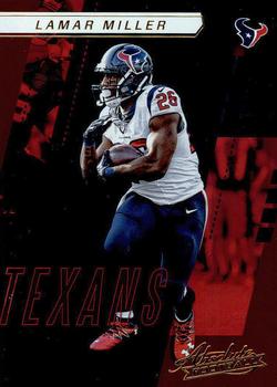 Lamar Miller Houston Texans 2017 Panini Absolute Football #60