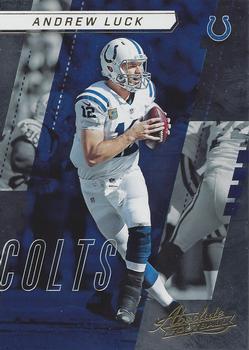 Andrew Luck Indianapolis Colts 2017 Panini Absolute Football #90