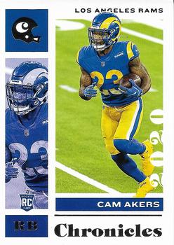 Cam Akers Los Angeles Rams 2020 Panini Chronicles NFL #56