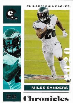 Miles Sanders Philadelphia Eagles 2020 Panini Chronicles NFL #76