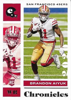 Brandon Aiyuk San Francisco 49ers 2020 Panini Chronicles NFL #86