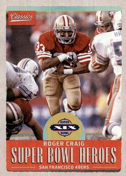 Roger Craig San Francisco 49ers 2017 Panini Classics NFL Super Bowl Heroes #SBH-RC