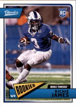 Richie James Middle Tennessee Blue Raiders 2018 Panini Classics NFL #245