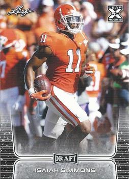 Isaiah Simmons Clemson Tigers 2020 Leaf Draft NFL #33