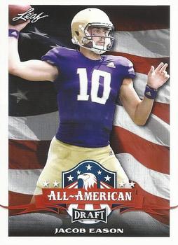 Jacob Eason Washington Huskies 2020 Leaf Draft NFL #72