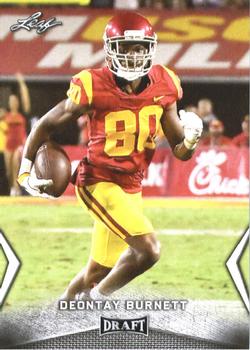 Deontay Burnett USC Trojans 2018 Leaf Draft NFL #19