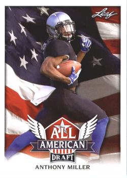 Anthony Miller Memphis Tigers 2018 Leaf Draft NFL All American #AA-01