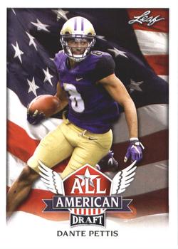 Dante Pettis Washington Huskies 2018 Leaf Draft NFL All American #AA-04