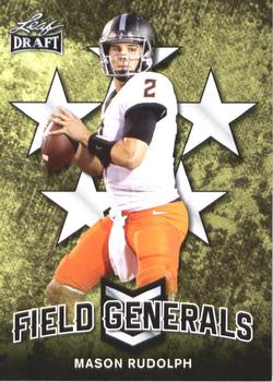 Mason Rudolph Oklahoma State Cowboys 2018 Leaf Draft NFL Field Generals #FG-07