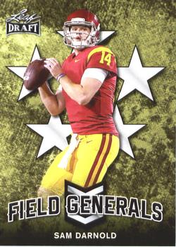 Sam Darnold USC Trojans 2018 Leaf Draft NFL Field Generals #FG-09