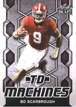 Bo Scarbrough Alabama Crimson Tide 2018 Leaf Draft NFL TD Machines #TD-02