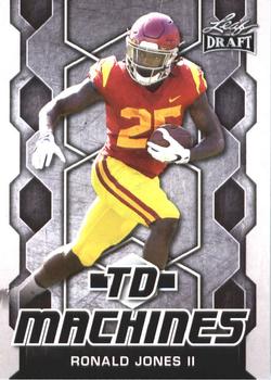 Ronald Jones II USC Trojans 2018 Leaf Draft NFL TD Machines #TD-16