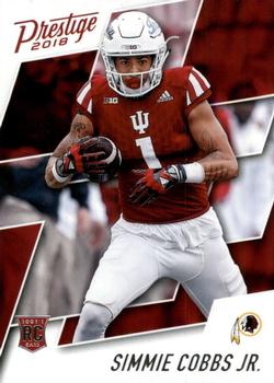 Simmie Cobbs Jr. Washington Redskins 2018 Panini Prestige NFL Red #281