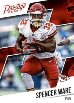 Spencer Ware Kansas City Chiefs 2018 Panini Prestige NFL Green #124