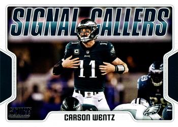 Carson Wentz Philadelphia Eagles 2018 Panini Score NFL Signal Callers #24