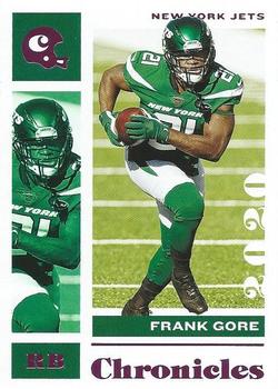 Frank Gore New York Jets 2020 Panini Chronicles NFL Pink #73