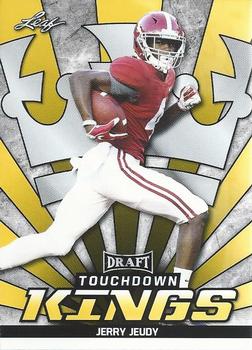 Jerry Jeudy Alabama Crimson Tide 2020 Leaf Draft NFL Gold #84