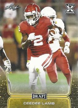 CeeDee Lamb Oklahoma Sooners 2020 Leaf Draft NFL Gold #6