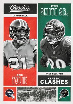 Talib / Smith Sr Broncos / Ravens 2017 Panini Classics NFL Clashes #CC-ATSS