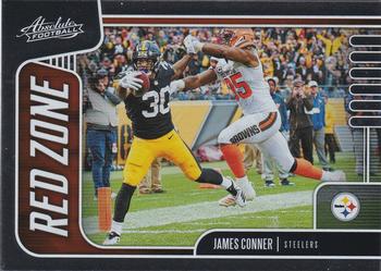 James Conner Pittsburgh Steelers 2019 Panini Absolute Red Zone #RZ9