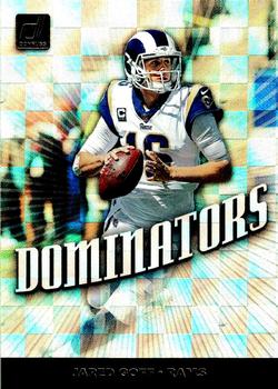 Jared Goff Los Angeles Rams 2019 Donruss NFL Dominators #12