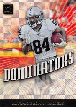 Antonio Brown Oakland Raiders 2019 Donruss NFL Dominators #20