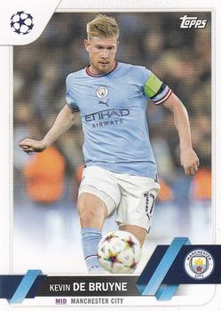 Kevin De Bruyne Manchester City Topps UEFA Club Competitions 2022/23 #33