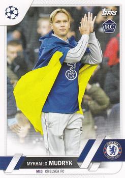 Mykhailo Mudryk Chelsea Topps UEFA Club Competitions 2022/23 #52
