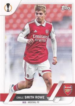 Emile Smith Rowe Arsenal Topps UEFA Club Competitions 2022/23 #55