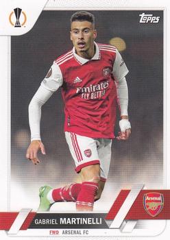 Gabriel Martinelli Arsenal Topps UEFA Club Competitions 2022/23 #57
