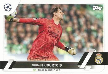 Thibaut Courtois Real Madrid Topps UEFA Club Competitions 2022/23 #63