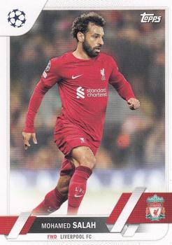 Mohamed Salah Liverpool Topps UEFA Club Competitions 2022/23 #71