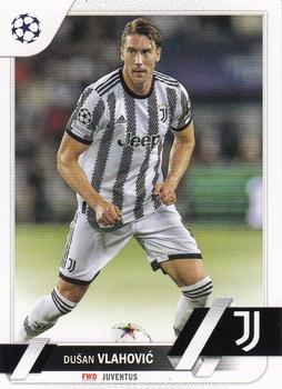 Dusan Vlahovic Juventus FC Topps UEFA Club Competitions 2022/23 #75
