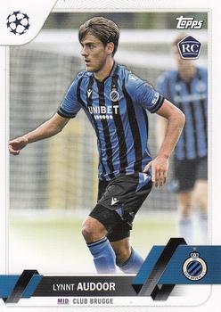 Lynnt Audoor Club Brugge Topps UEFA Club Competitions 2022/23 #78