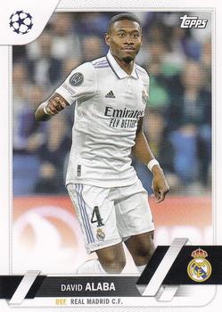 David Alaba Real Madrid Topps UEFA Club Competitions 2022/23 #82