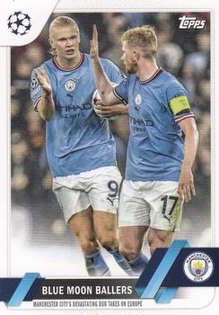 Blue Moon Ballers CL Manchester City Topps UEFA Club Competitions 2022/23 #86