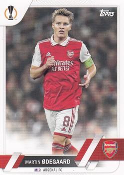 Martin Odegaard Arsenal Topps UEFA Club Competitions 2022/23 #88