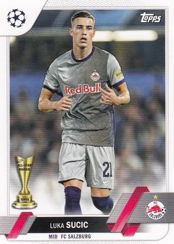 Luka Sucic Red Bull Salzburg Topps UEFA Club Competitions 2022/23 #95