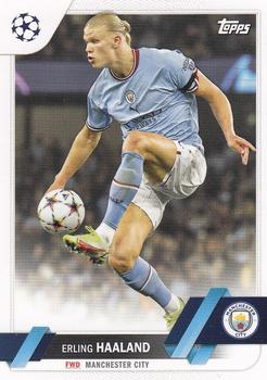Erling Haaland Manchester City Topps UEFA Club Competitions 2022/23 #99