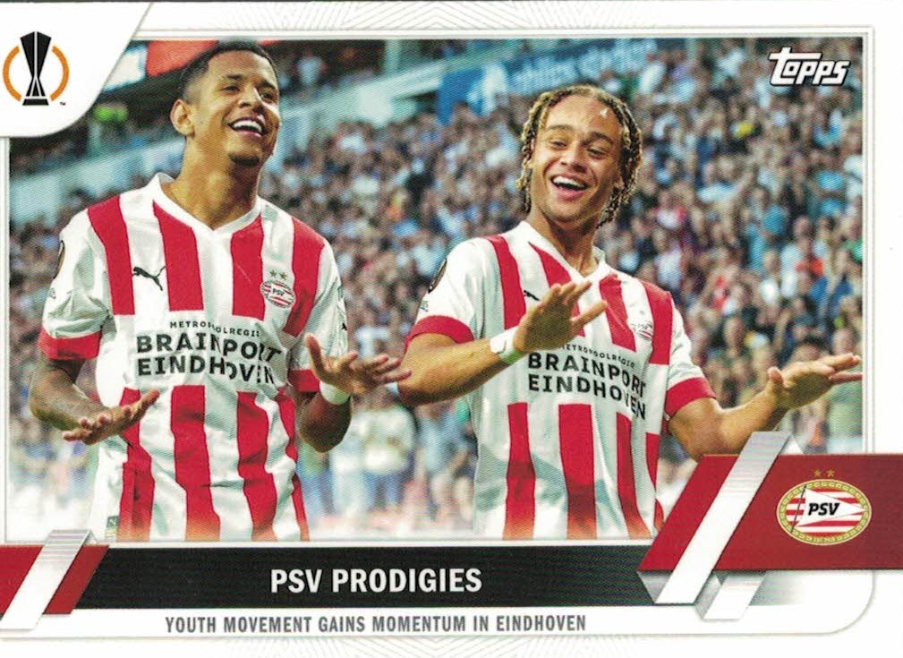 PSV Prodigies CL PSV Eindhoven Topps UEFA Club Competitions 2022/23 #104