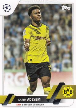 Karim Adeyemi Borussia Dortmund Topps UEFA Club Competitions 2022/23 #122