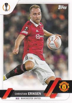 Christian Eriksen Manchester United Topps UEFA Club Competitions 2022/23 #127