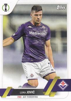 Luka Jovic Fiorentina Topps UEFA Club Competitions 2022/23 #133