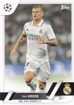 Toni Kroos Real Madrid Topps UEFA Club Competitions 2022/23 #156