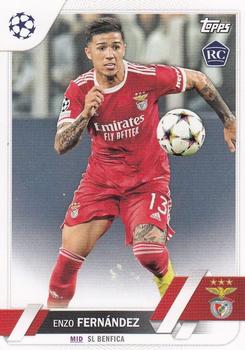 Enzo Fernandez SL Benfica Topps UEFA Club Competitions 2022/23 #158