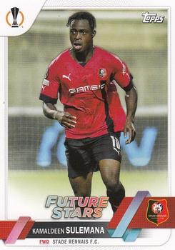 Kamaldeen Sulemana Stade Rennes Topps UEFA Club Competitions 2022/23 #173