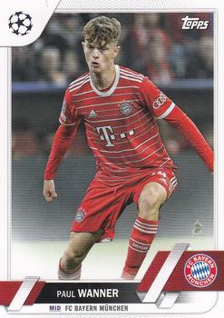 Paul Wanner Bayern Munchen Topps UEFA Club Competitions 2022/23 #174